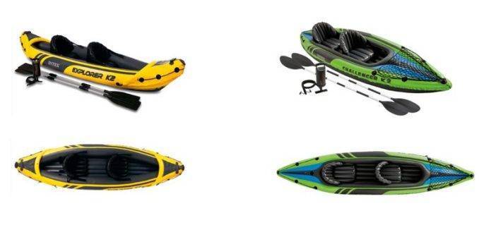 comparativa kayak explorer k2 o kayak Challenger K2
